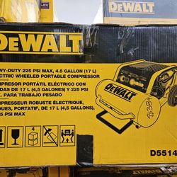 DEWALT
4.5 Gal. Portable Electric Air Compressor