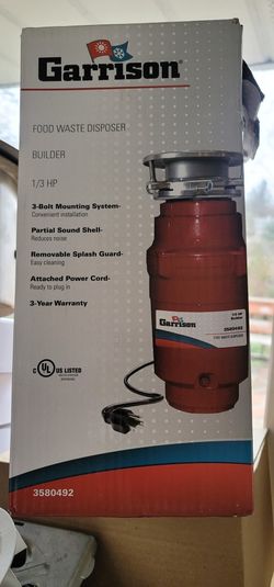Garbage Disposal Brand New 