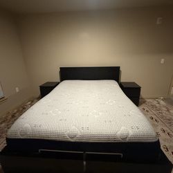 Queen Bed With Storage 
