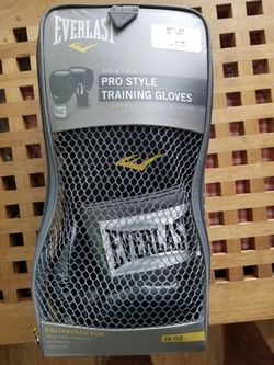 Everlast boxing gloves