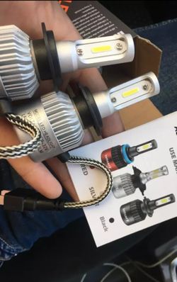 2Pcs Auto LED Headlight bulbs, Fogs, Or Daytime Running *Installation Not Included* *Just Plug & Play* *6 Months Warranty* 6500k 72W 8000LM Luces LED