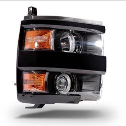Headlight for Chevy Silverado 2500HD 3500HD 2015-2019 (halogen, left side only)