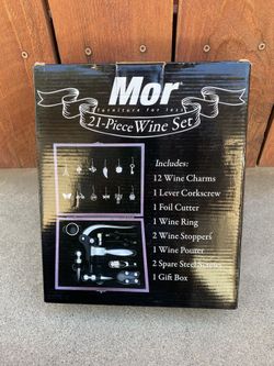 21 Piece Wine Set