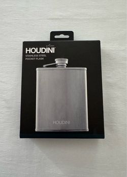 Houdini Stainless Steel Pocket Flask
