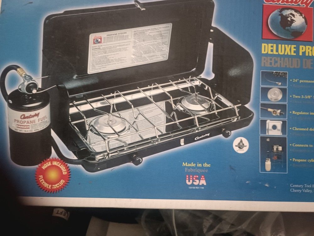 Propane Stove 10k BTU Two Burners