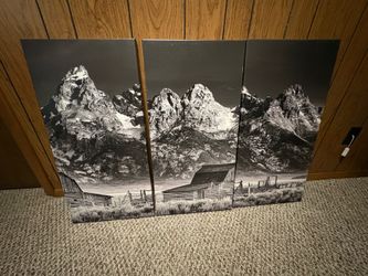 Canvas Wall Art -Mountain View
