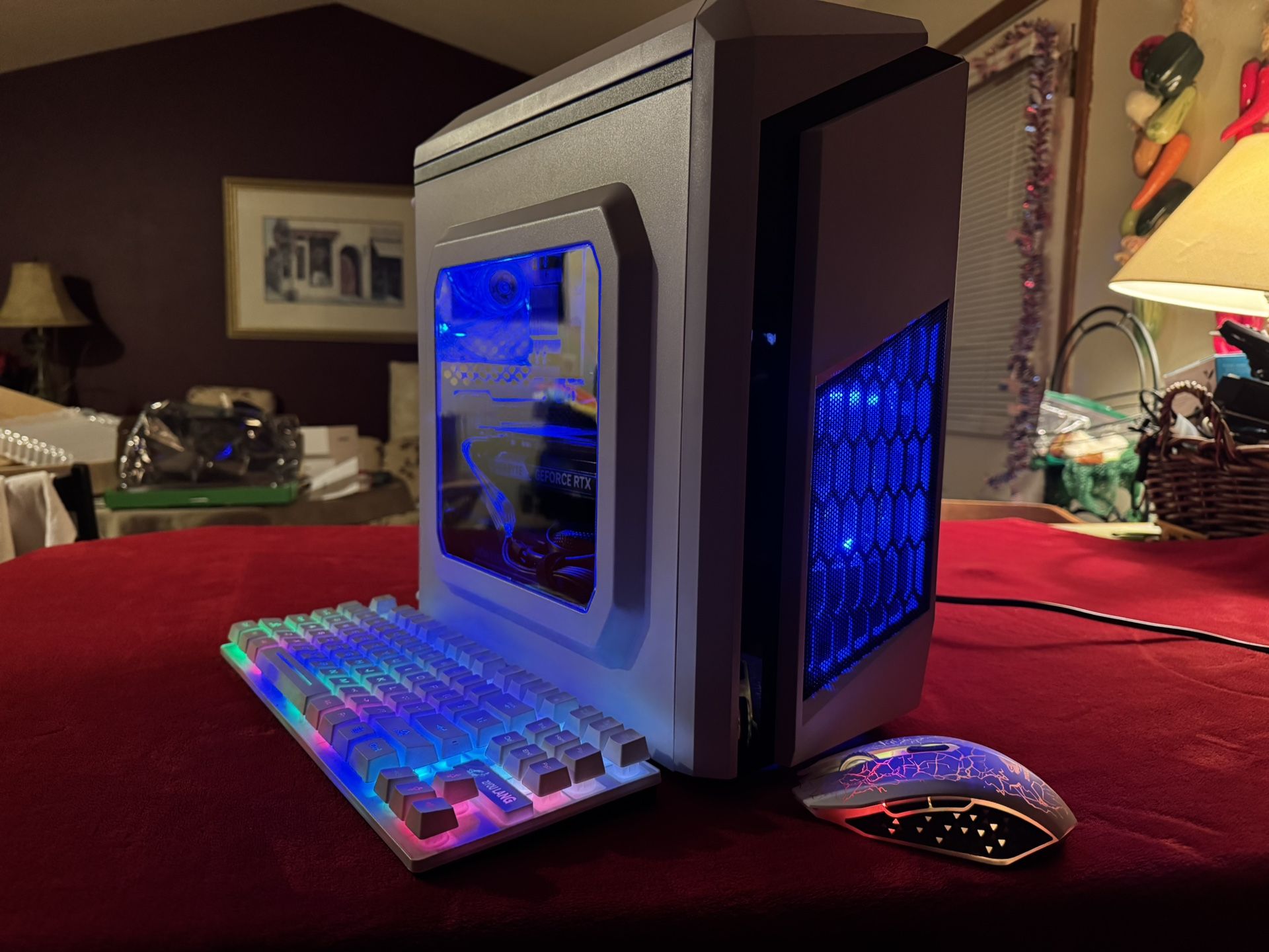 Gaming PC, Ryzen 7 5700X, RTX 5060 Ti 16GB GDDR7 (DLSS 4), 32GB RAM, 1TB M.2, WiFi/BT