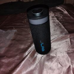 JLab GO Party Speaker - Black; Bluetooth Portable Speaker with RGB Lighting, 10W