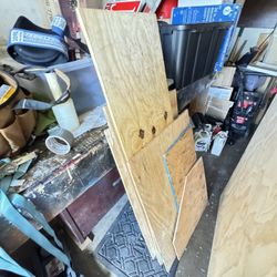 Free Plywood and Drywall 
