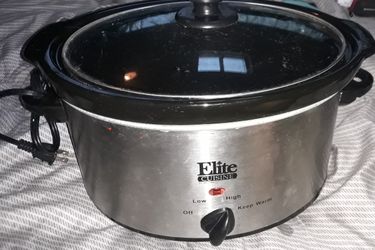 Elite cuisine slow cooker