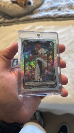 2026 Bowman Chrome Mojo Refractor Rookie Card (RC) of Cam Schlittler