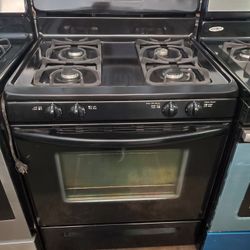 Black Gas Stove