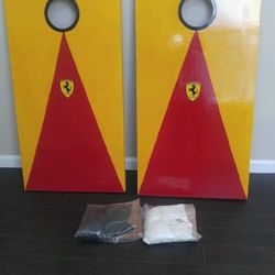 Ferrari Corn Hole, New, Full Size 