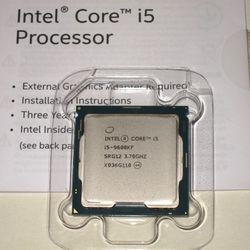 Intel Core I5-9600KF CPU 6-Core 3.70GHz 4.60GHz Turbo Processor 95w LGA1151