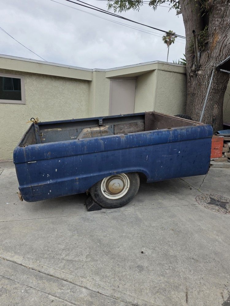 8ft Trailer Made Out Of Classic Ford Truck Bed.