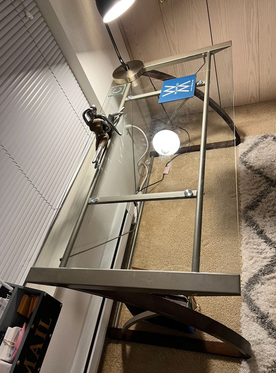 Glass Desk