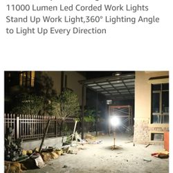 80W Led Corded Work Light