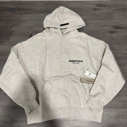 Essential Hoodie Oatmeal Grey