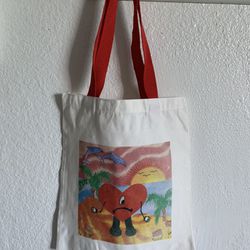Bad Bunny Canvas Tote Bag 