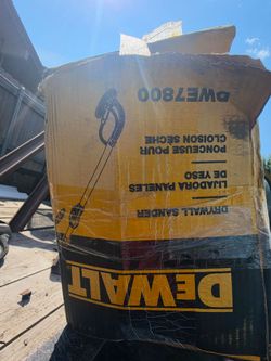 Dewalt drywall sander