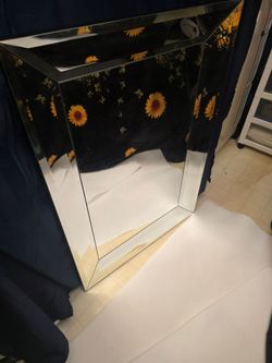 Restoration Hardware fancy wall mirror