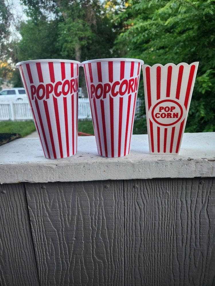 Movie Tv Popcorn Containers