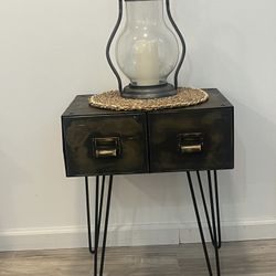 Vintage File Cabinet Stand 