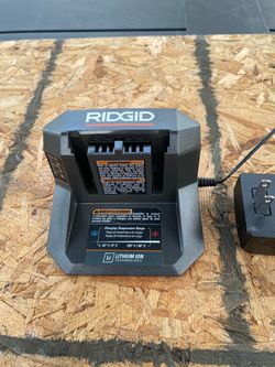 Ridgid new 18v charger