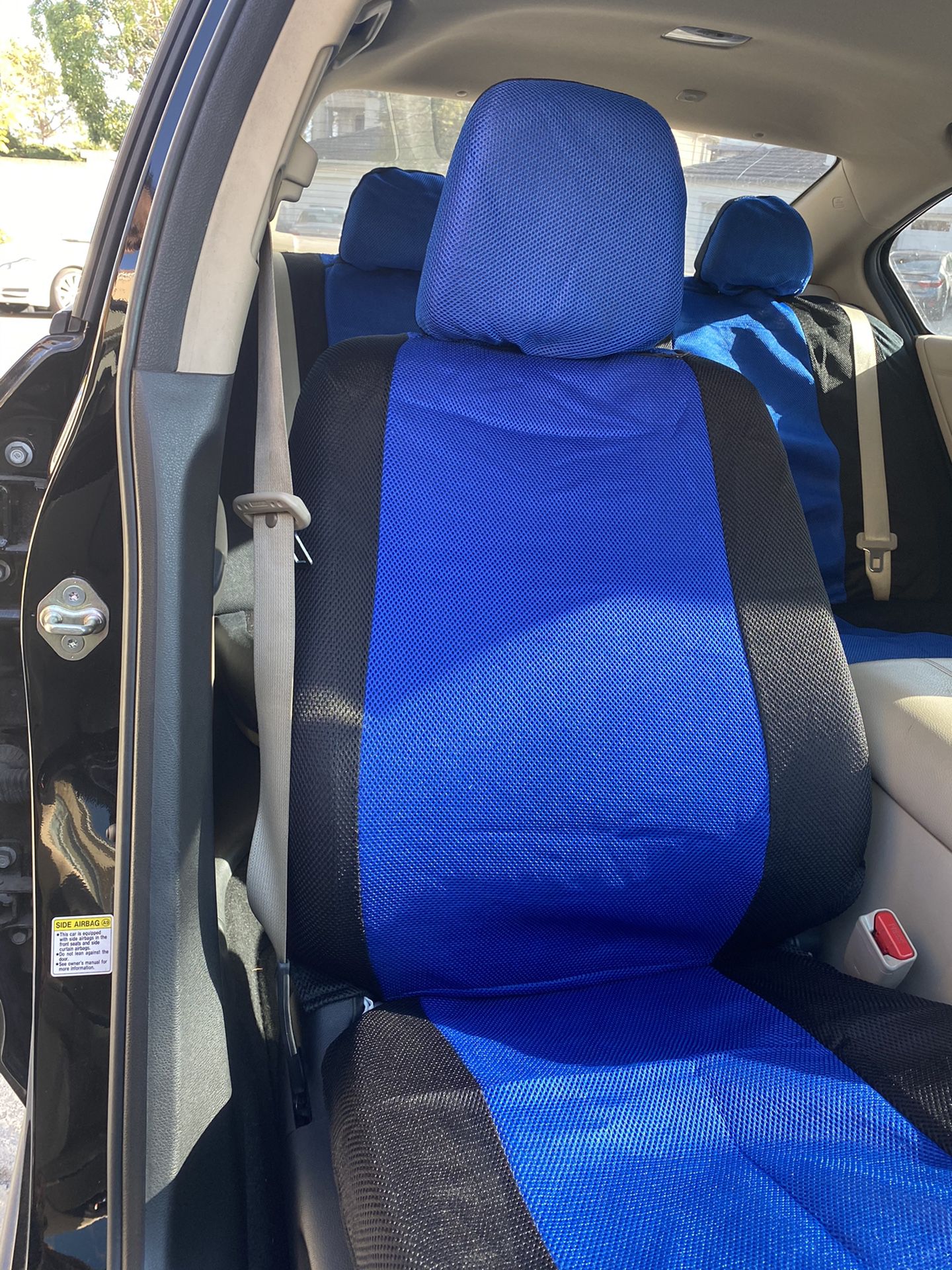 Car seat covers for compact cars