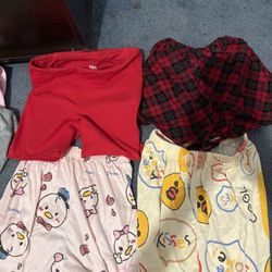 Four Sleeping Shorts