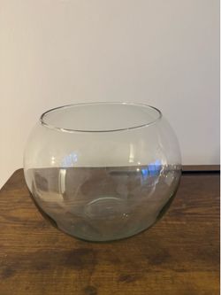 Clear Glass Fishbowl Vase - Home Accents