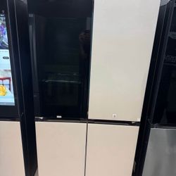 Samsung Bespoke Ai 4 Door Flex - 29 Cu - WHITE GLASS - 