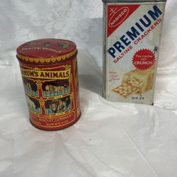 Vintage Metal Tins