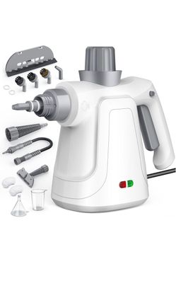 Multi-Surface Steam Cleaner, Fast Heat-Up Portable Steam Cleaning Machine with Attachments, Water-Based High Temperature Steamer for Kitchen, Bathroom