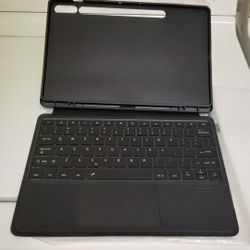 Tablet Cover With Lighted Keyboard For A Samsung Galaxy Tab