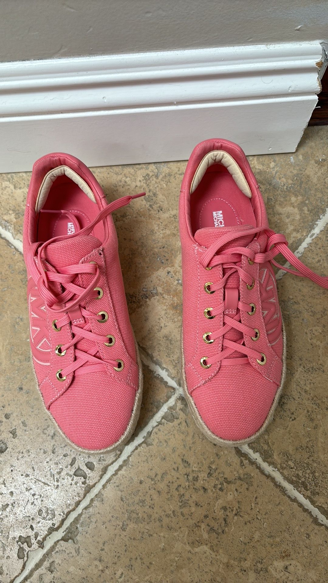 Michael Kors Pink Tennis Shoes