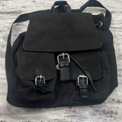 Black Purse Backpack