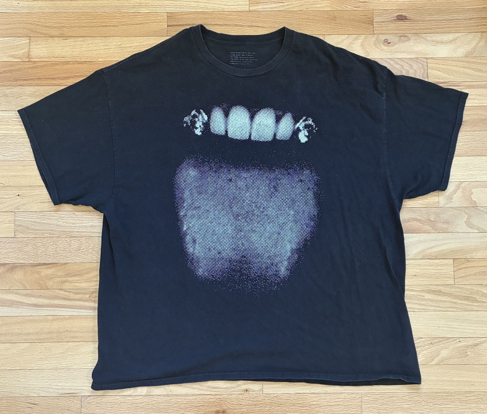 Post Malone 12 Carat Tour 2022 Concert Shirt Teeth Men’s Size 3XL   