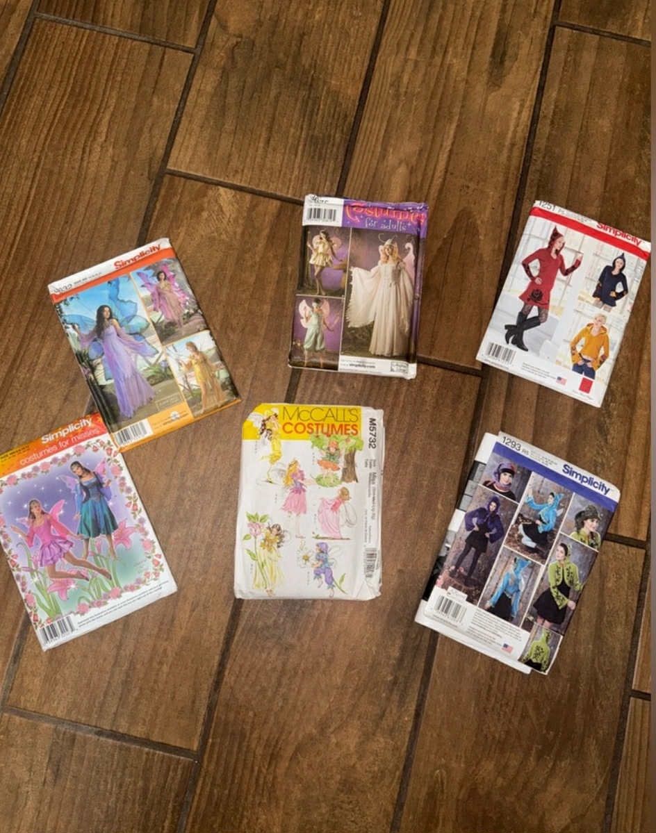 Simplicity Fairy Costume Patterns - 6 varieties available