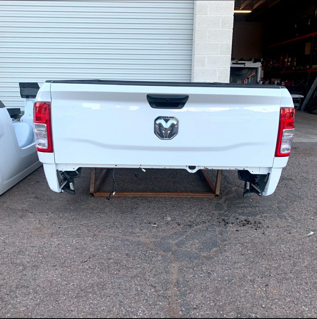 Dodge ram new truck beds tailgates , dually and single wheel