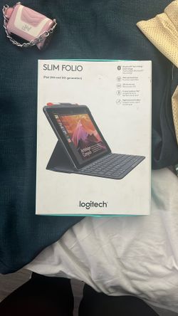 SLIM FOLIO LOGITECH IPAD KEYBOARD 5th N 6th Generation