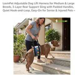 Dog  Lift harness for Dogs