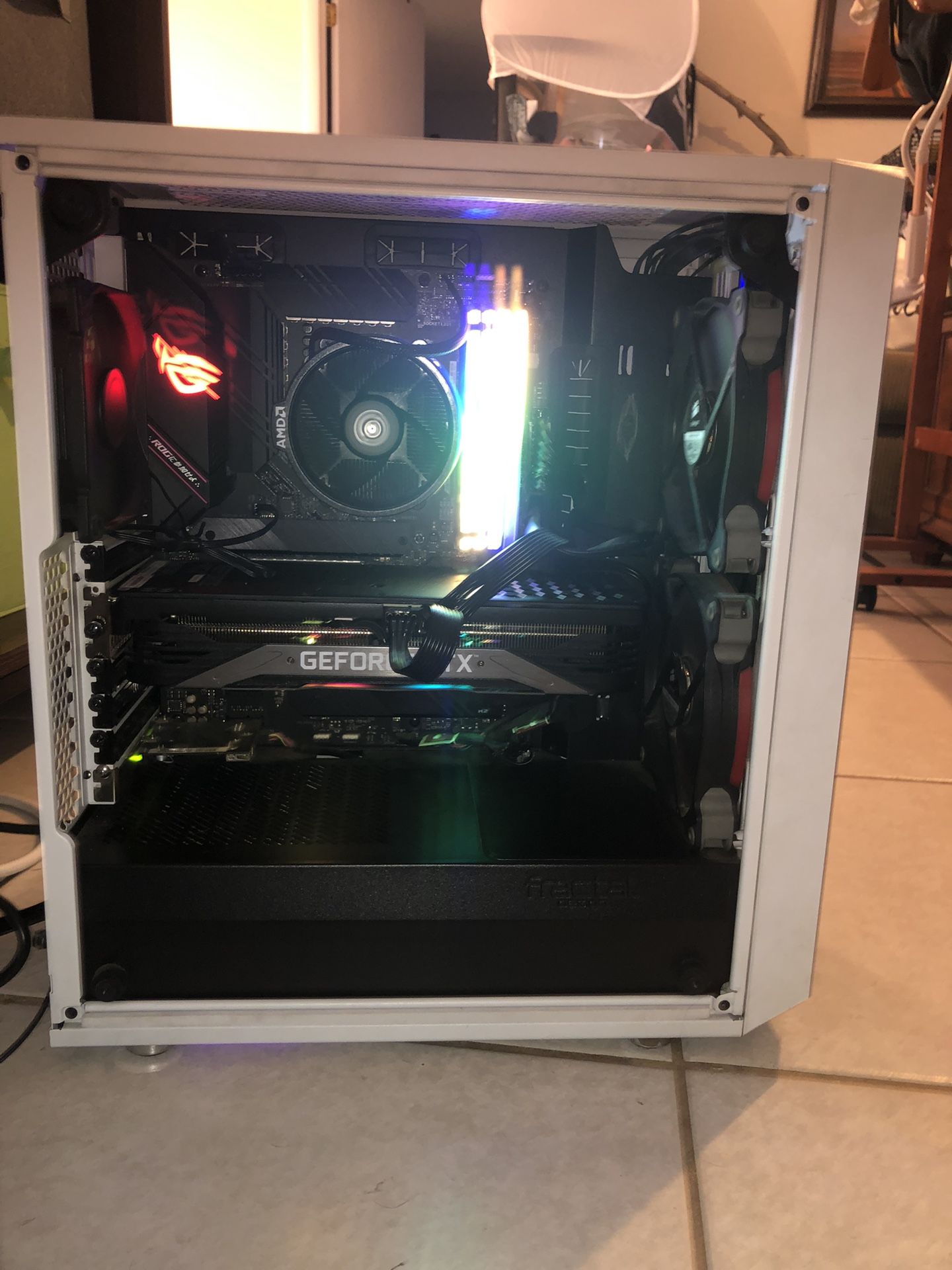 Gaming PC RTX3070 OC, Ryzen 5x B550F ROG motherboard 64g of Ram