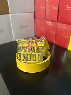 Yellow awful lot of sex belt