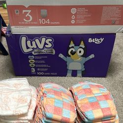 Size 3 Diapers 