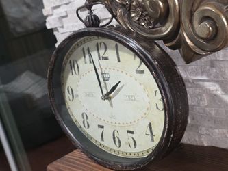 Decorative Oval Wall Clock