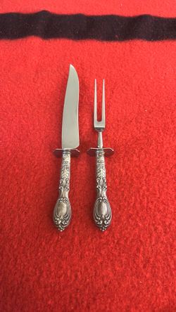 Meat carving sterling