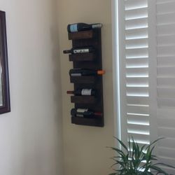 Wood Wine Rack Shelf