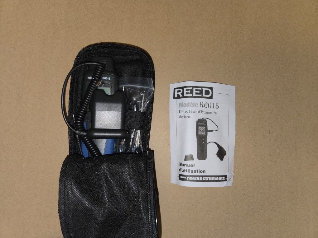 REED Instruments R6015 Wood Moisture Meter
