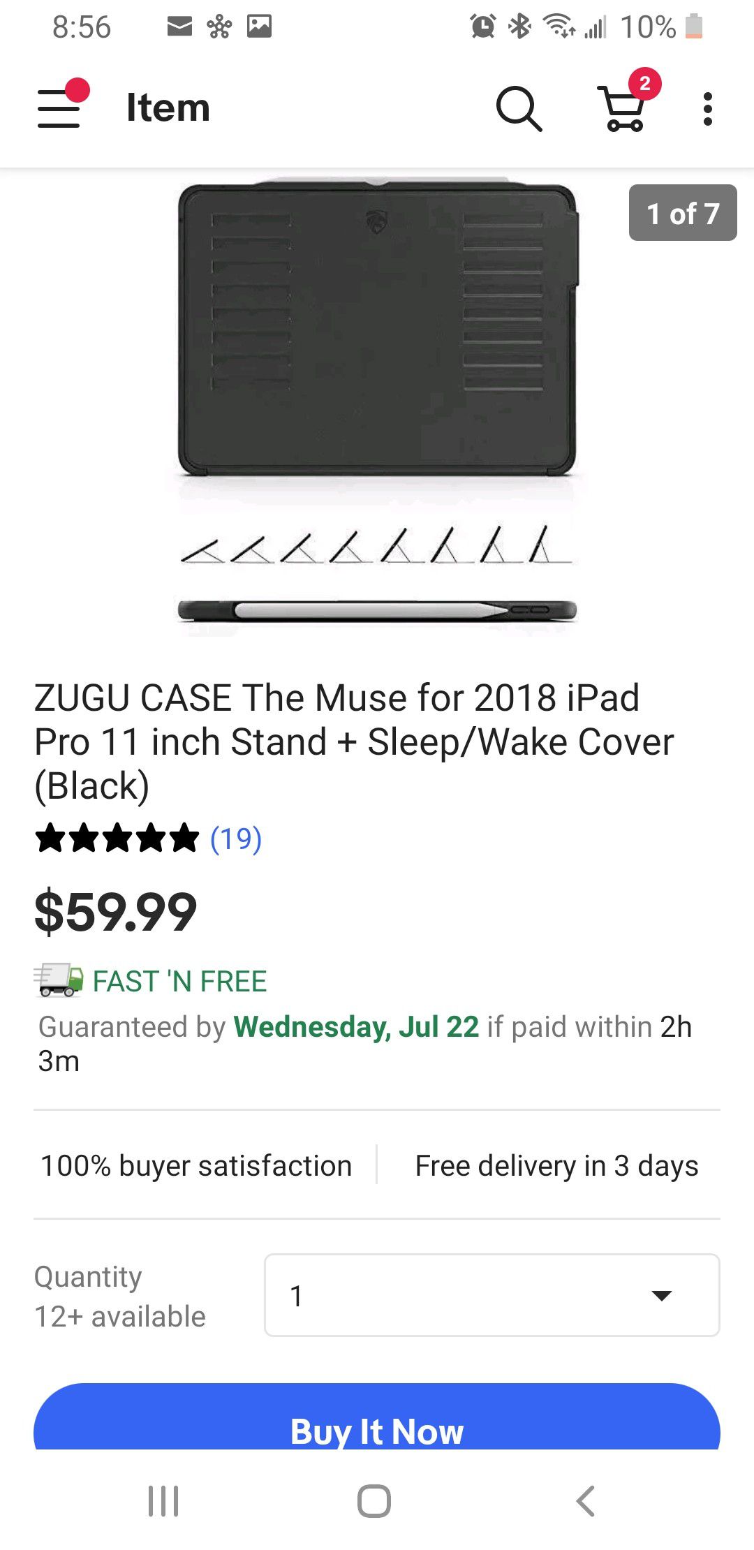 ZUGU CASE The Muse for 2018 iPad Pro 11 inch